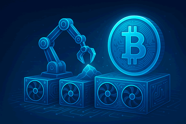 Crypto Staking Illustration